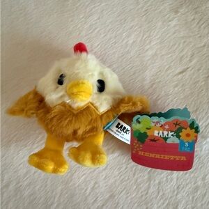 NWT BARK Henrietta Chick Plush Dog Toy - 2/$15 eligible
